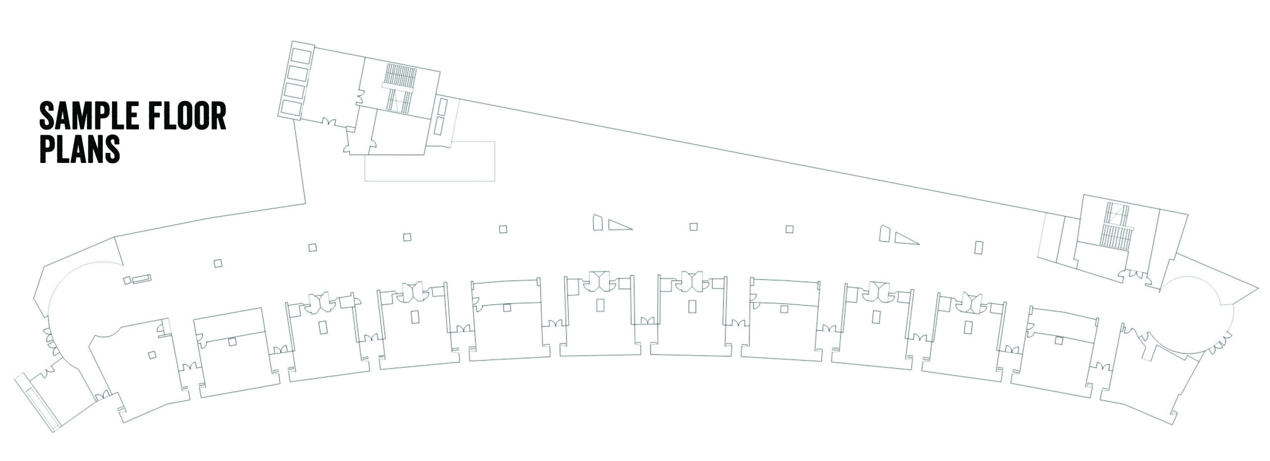 A sample floor plan for an event in the East Club