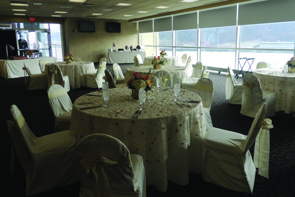 Corporate Events: Press Box