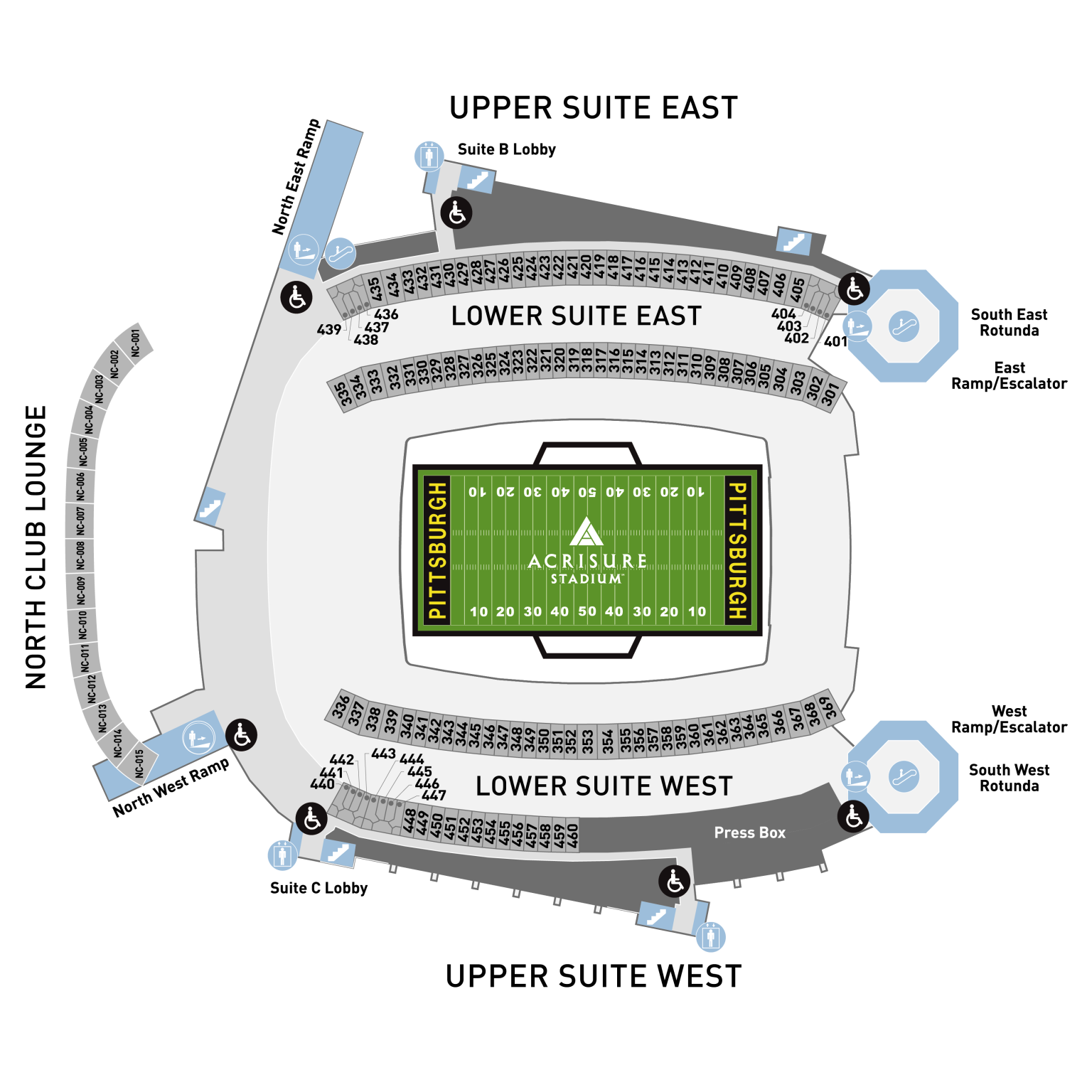 maps-and-seating-charts-acrisure-stadium-in-pittsburgh-pa