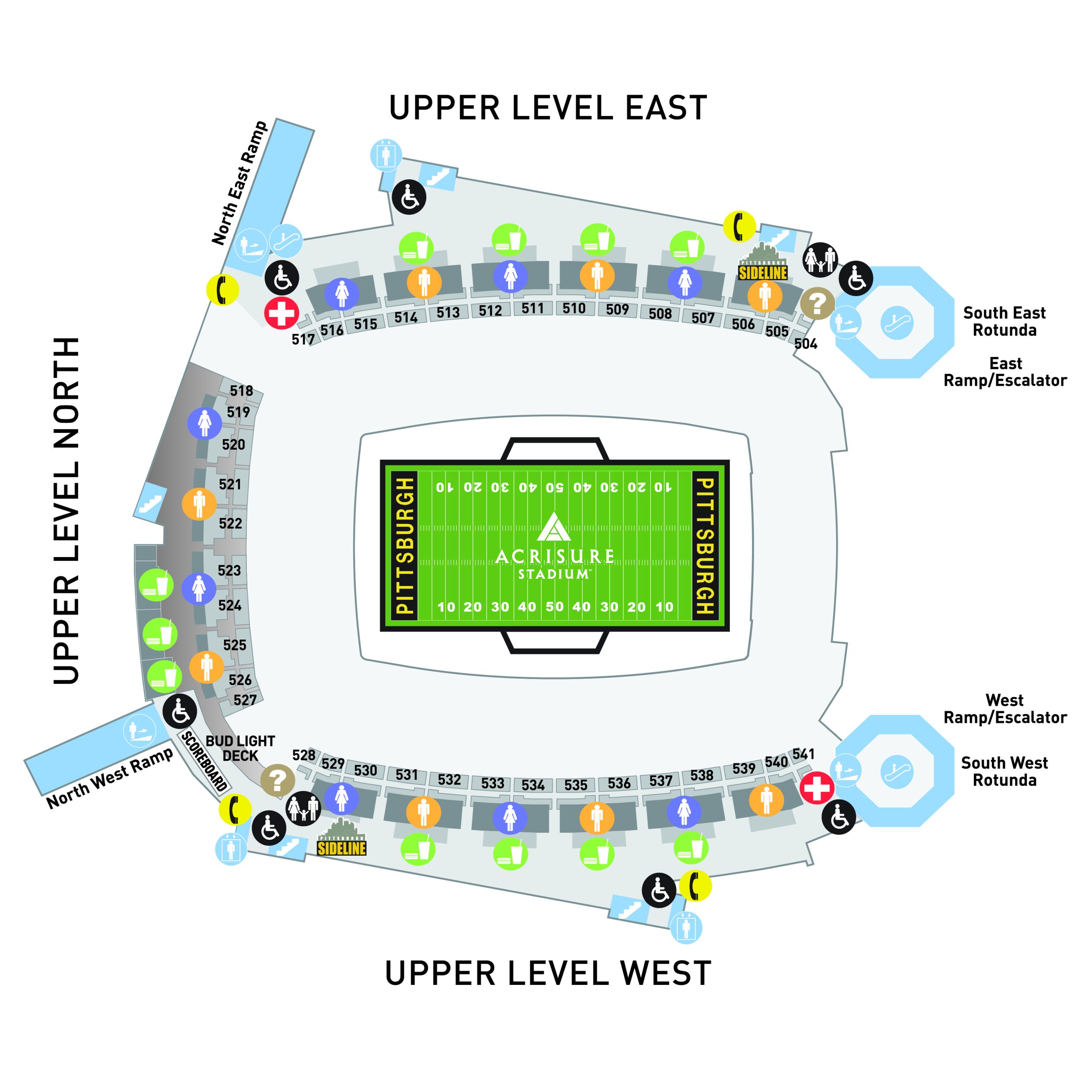 O Riddick Stadium Seating Chart