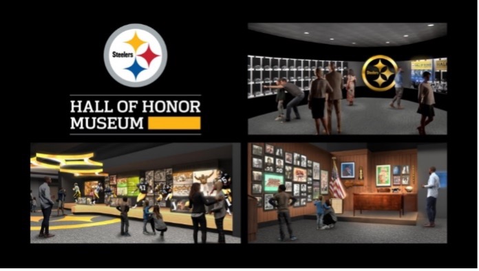 New Steelers Hall of Honor Museum.