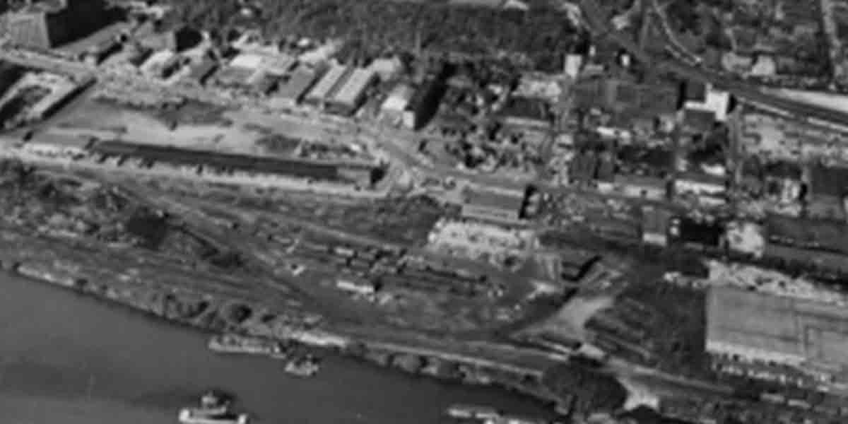 In the late 1950s, the North Shore served Pittsburgh as a junk and service yard.